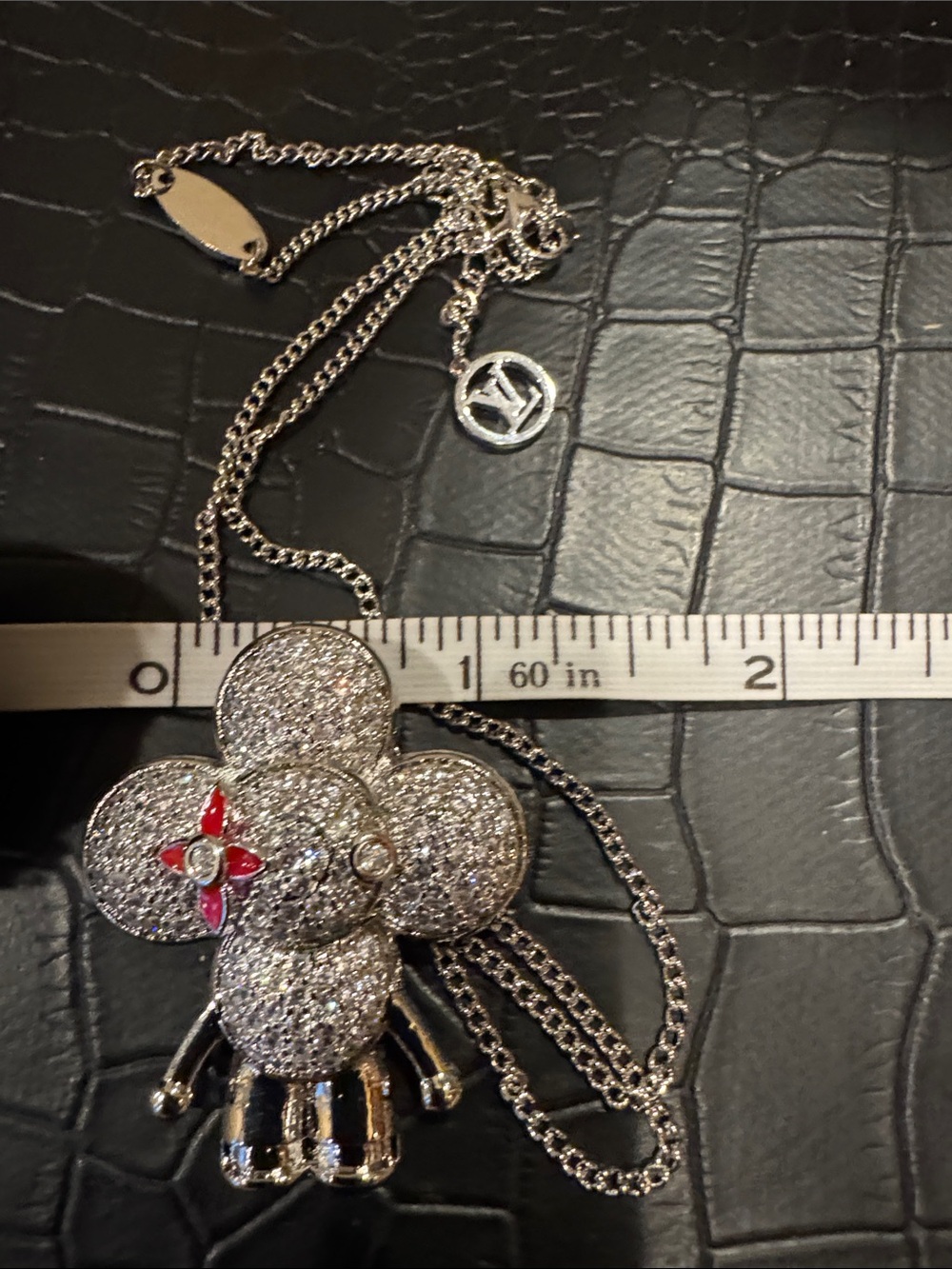 LV Vivienne Silver-Tone Necklace - Picture 4 of 10
